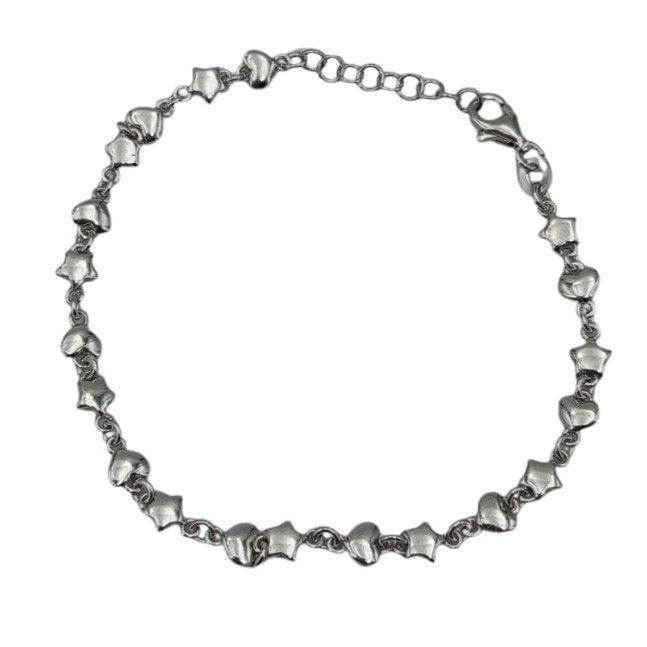bracciale stelle e cuori
